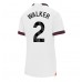 Maillot de foot Manchester City Kyle Walker #2 Extérieur vêtements Femmes 2023-24 Manches Courtes